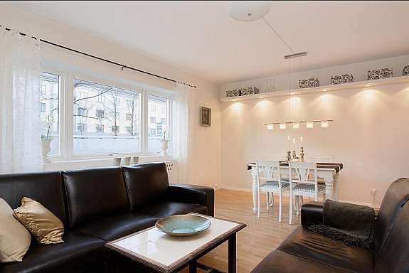 Stue med spiseplass Galleribilde