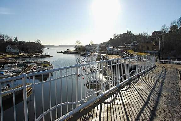 Utsikt fra Ormsund bru Galleribilde