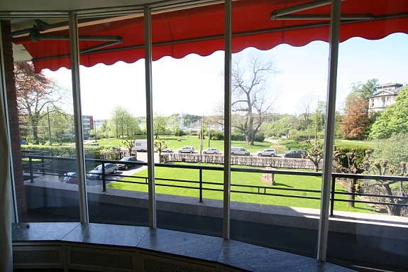 Utsikt fra stuevinduet Galleribilde