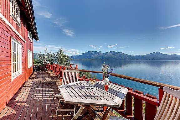 Utsikt utover Ofotfjorden. Galleribilde