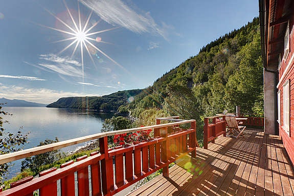 Utsikt mot Vegglandet. Galleribilde