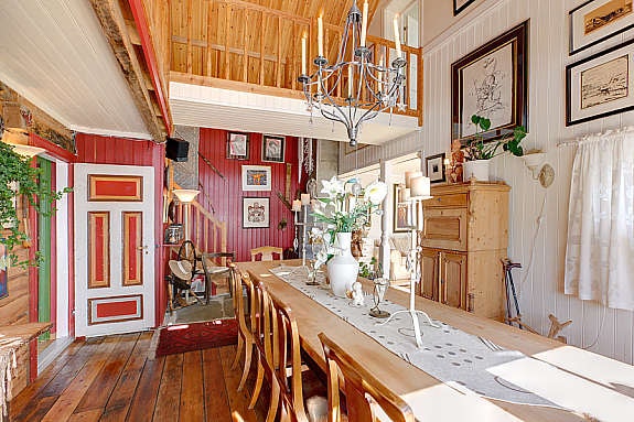 Høystua - bedre plass å holde gjestebud finnes ikke. Galleribilde