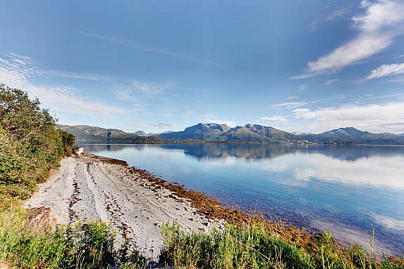 Parti fra stranden. Galleribilde