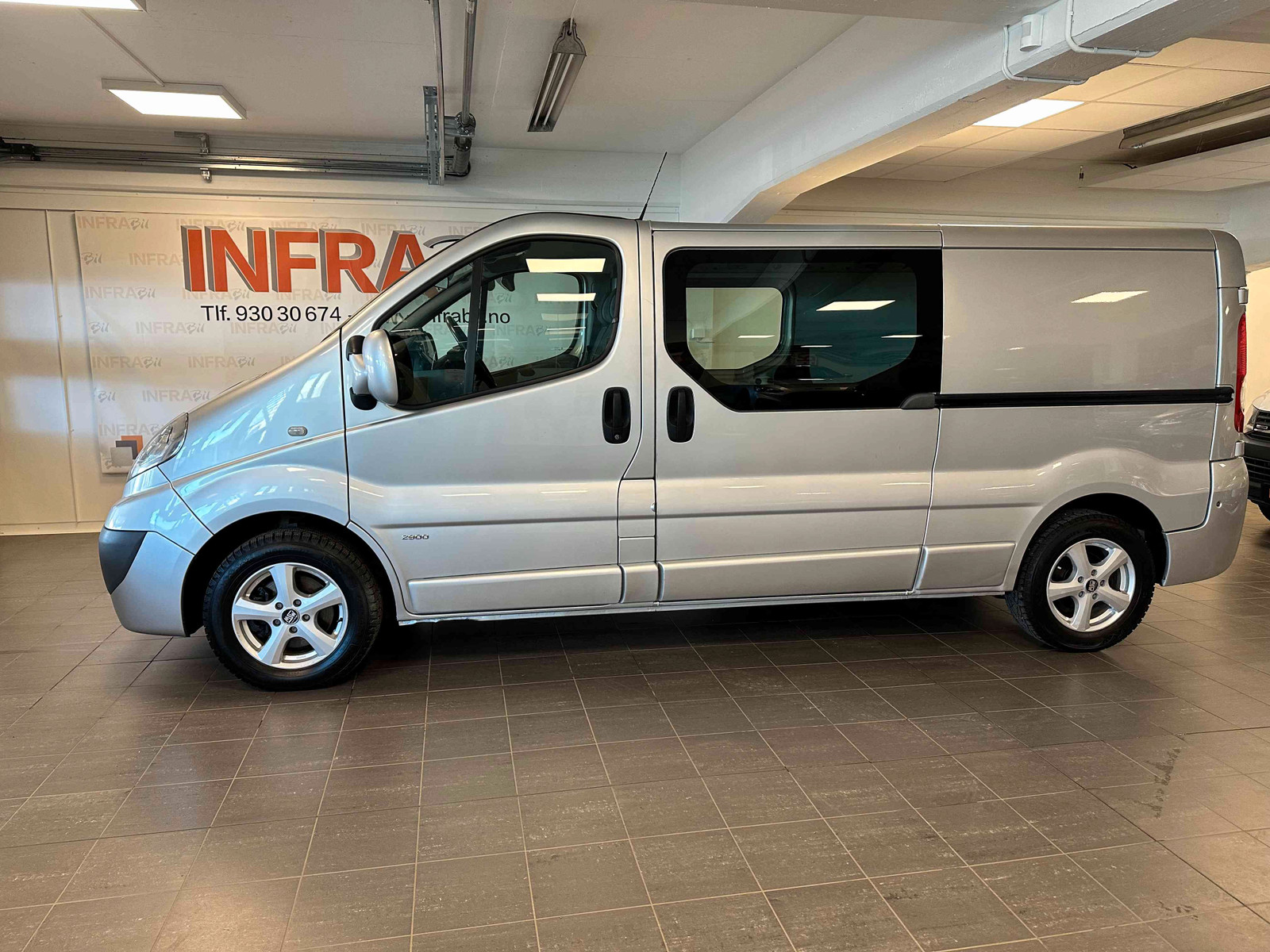Opel Vivaro +LANG+NY EU + TILSTANDSRAPPORT+AC+ TO SKYVEDØRER+++ 3