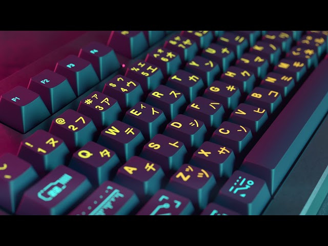 キーボード GMK Awaken Mainframe + Corrupted data GB] GMK Awaken