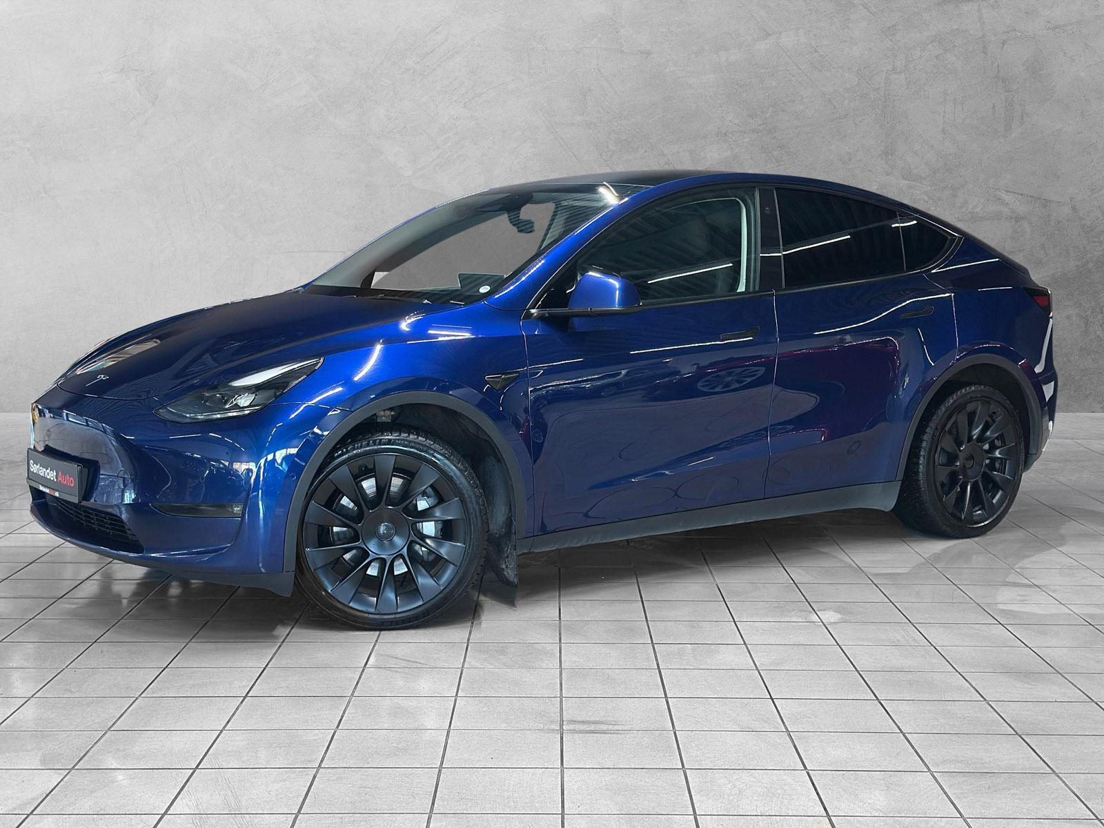Tesla Model Y Long Range AWD | Skinn | AP | H.Feste | FSD | Panorama