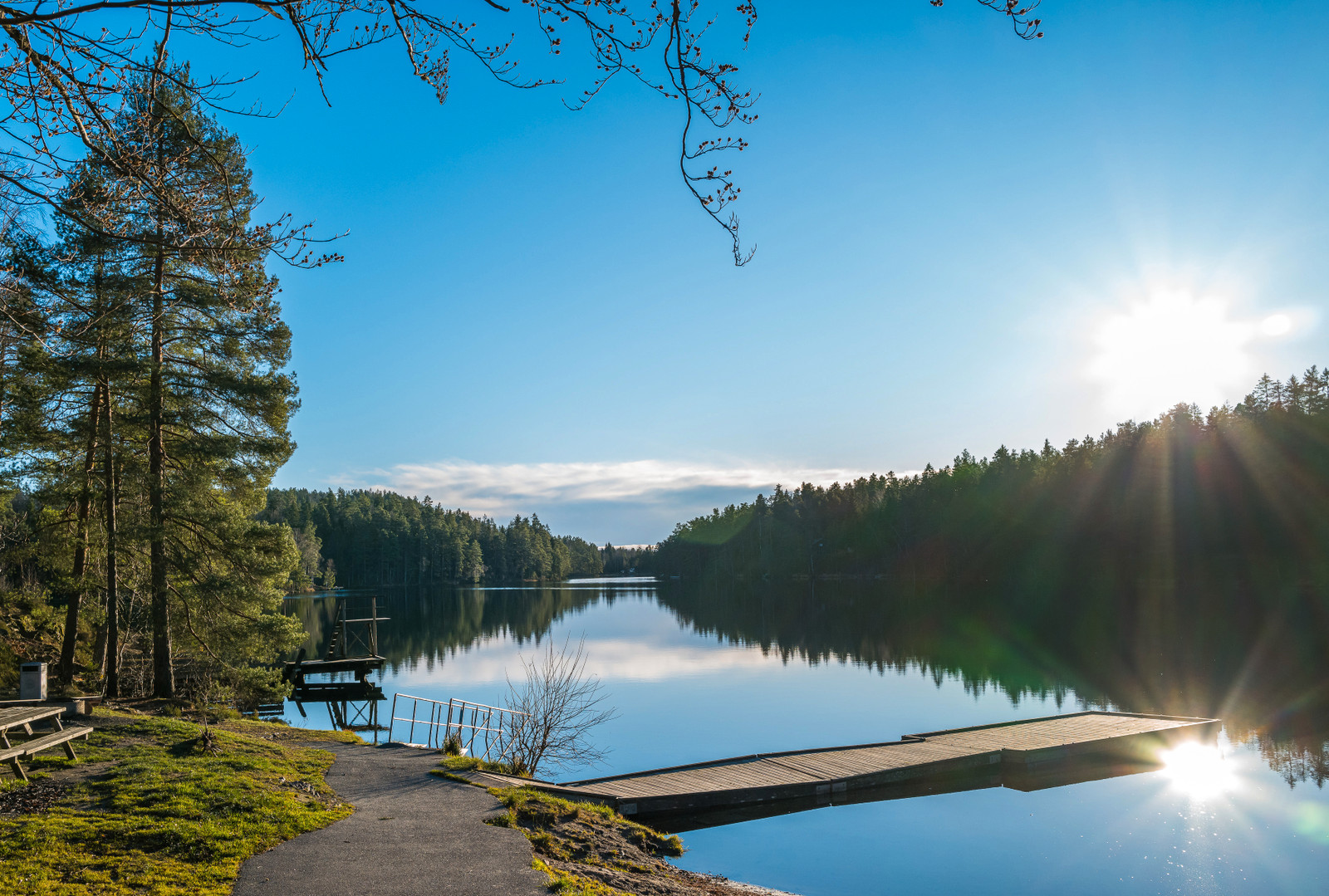 Idyll på Langevann