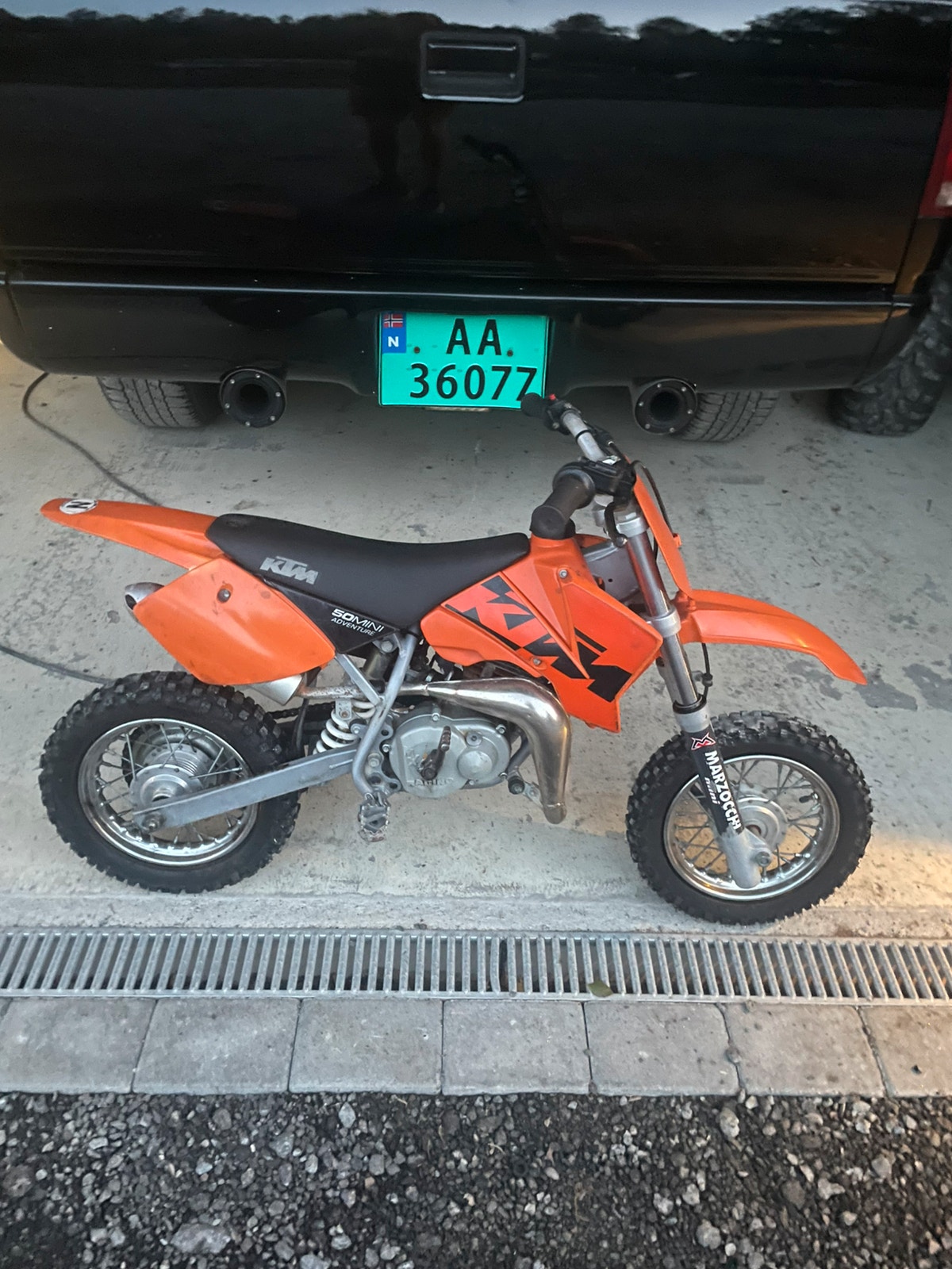 Til salgs: KTM sx50 Mini Adventure cross 2002
