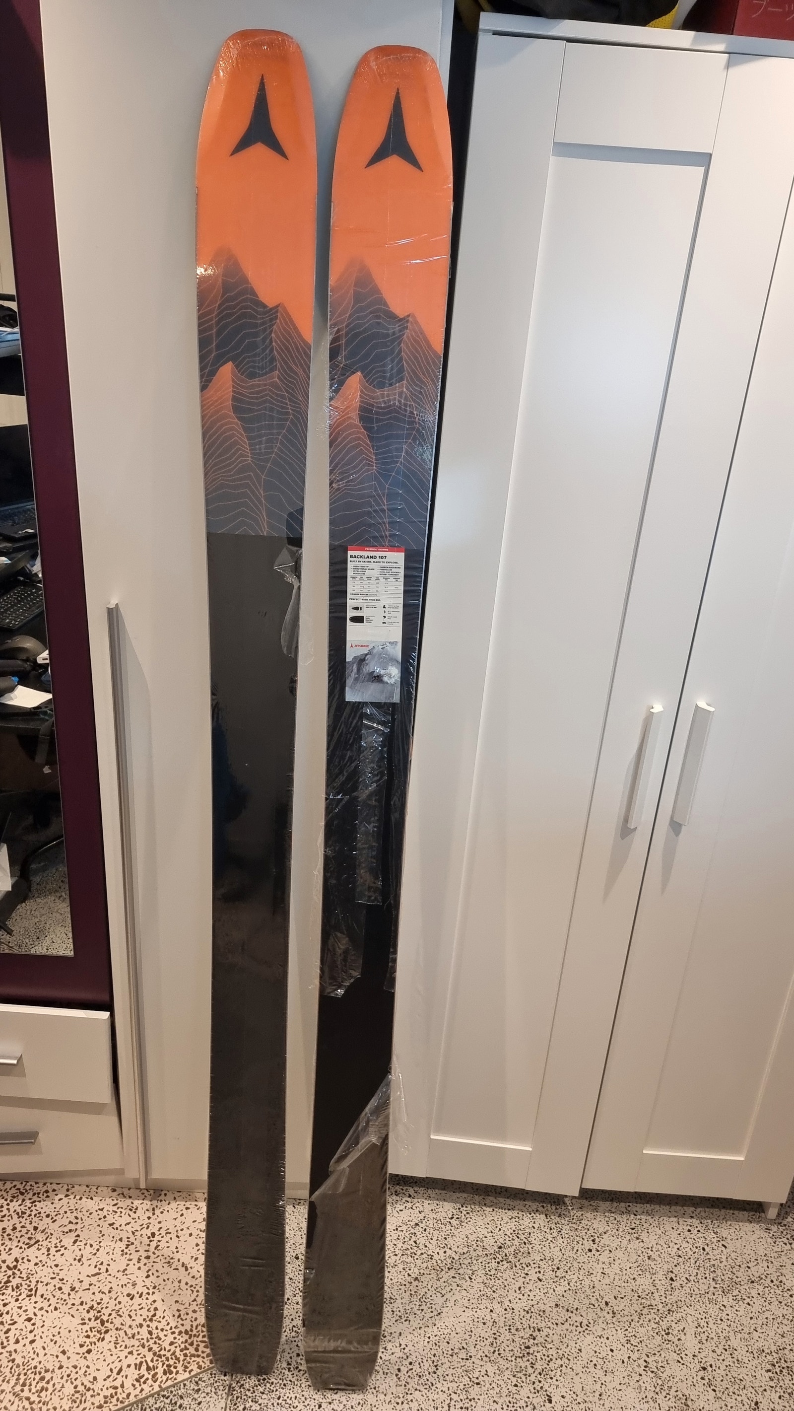 Atomic Backland 107, 189cm pen ski freeride/topptur/allmnt