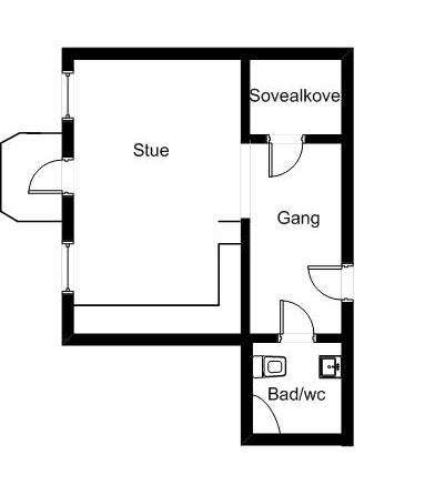 Planskisse Galleribilde