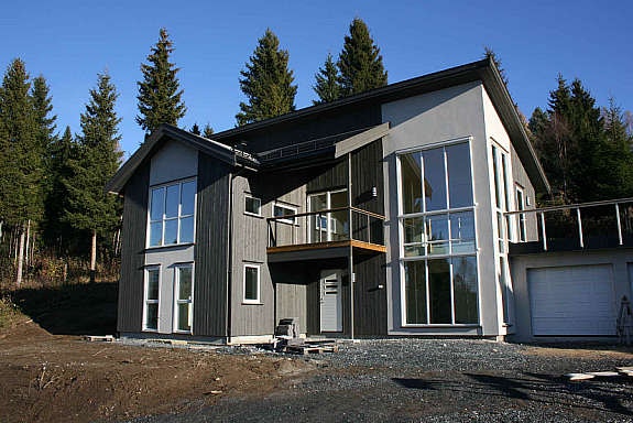 fasade sommer Galleribilde