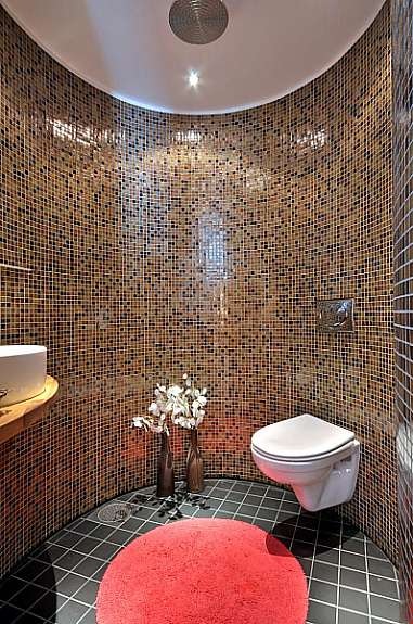 Gjestebad med dusj. Galleribilde