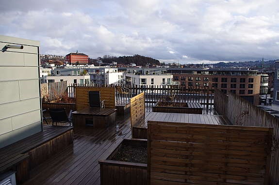 Felles takterrase Galleribilde