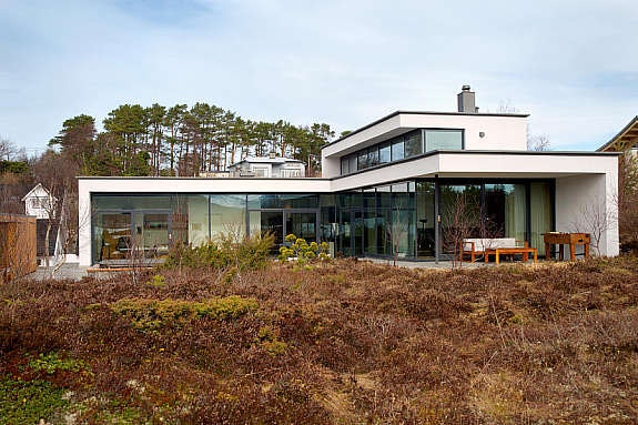 Fasade mot syd Galleribilde