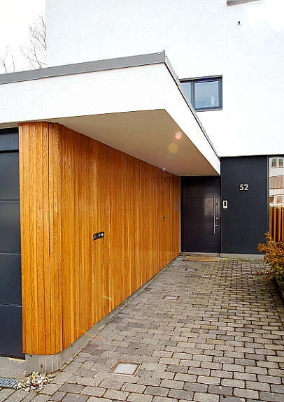 Detalj fra inngangsparti Galleribilde