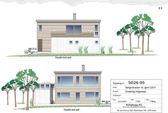 fasader syd og vest Galleribilde