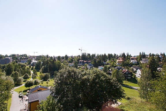 Flott utsikt over Røa Galleribilde