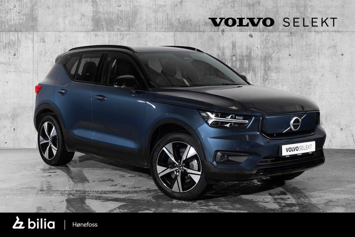 Volvo XC40 Recharge Twin Plus Google maps, Varmepumpe++