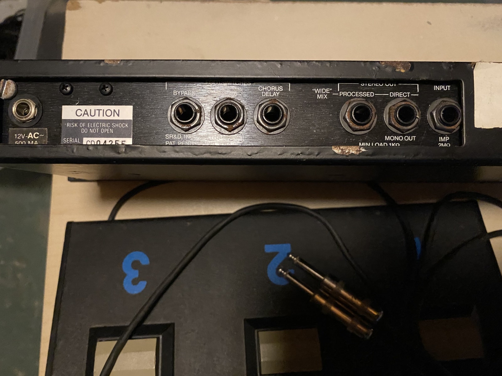 rockman stereo chorus/delay 若干難あり THIS is the Sound of the