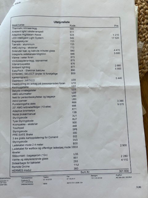 Mercedes-Benz GLC 350e 4MATIC, aut, 2xAMG, Burmester, panorama, luft fjær 3