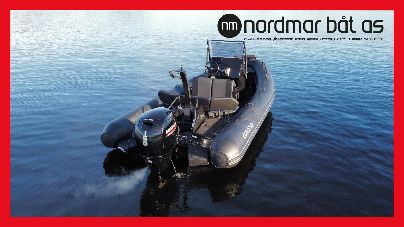 Bilde av 'Grand Drive 600 ( D600 ) Mercury 150HK MOTOR KAMPANJE - Ultimate Black Edition 2'