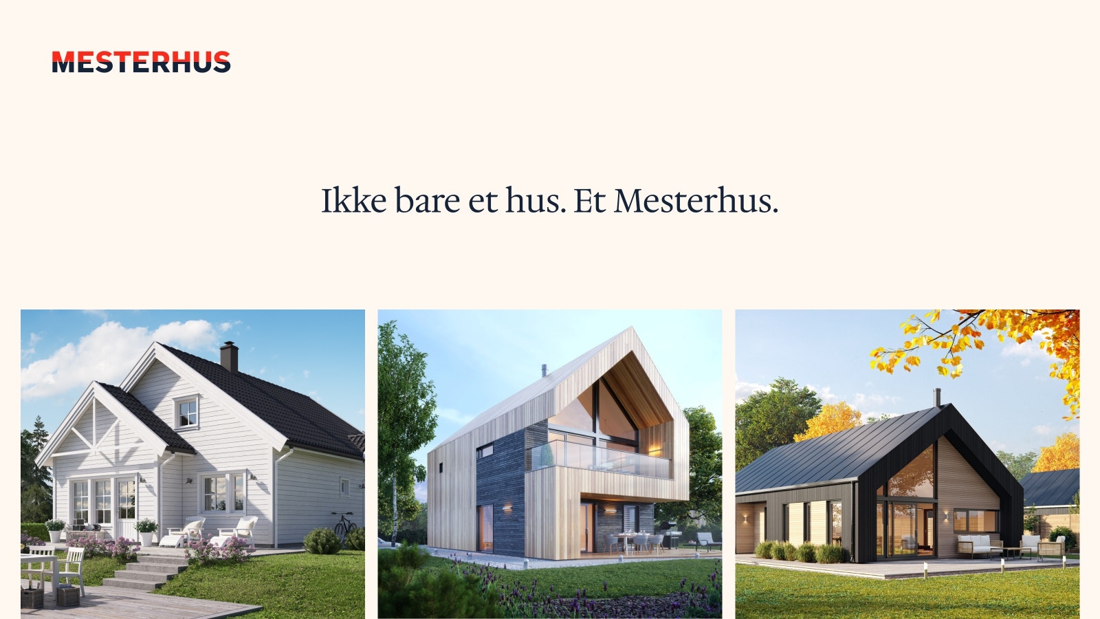 Ta kontakt med boligkonsulent om du ønsker en annen bolig på disse tomtene.