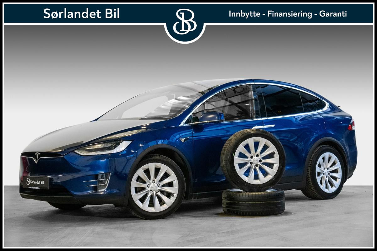 Tesla Model X 100D / EN-EIER! / EAP / VINTERPAKKE / PREMIUM / KROK