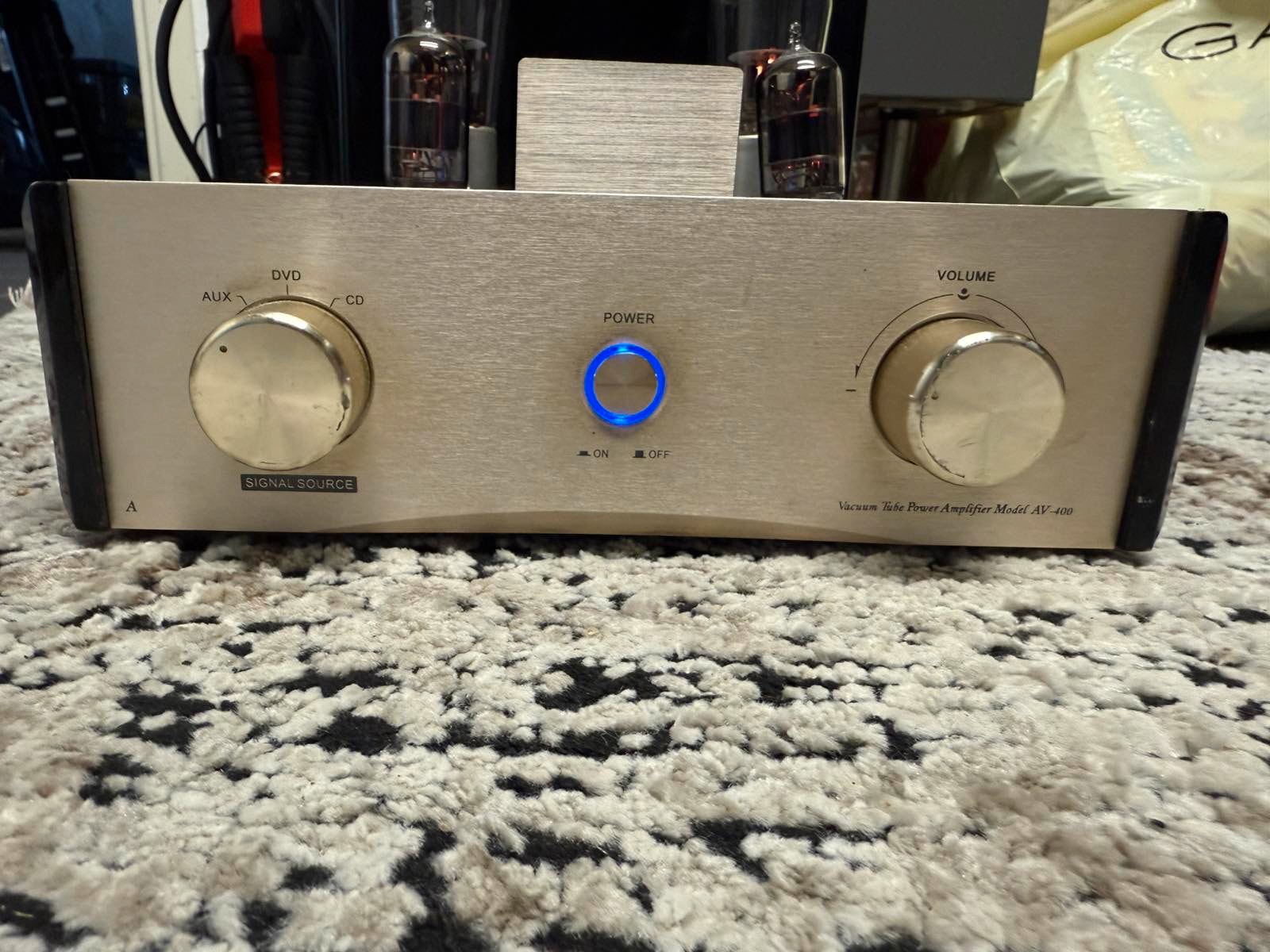 真空管アンプ　Vacuum tube Ampilfier Mode AV-400 Amazon.co.jp: 真空管アンプ Vacuum tube Ampilfier Mode AV400