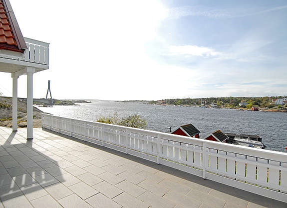 Utsikt fra veranda Galleribilde