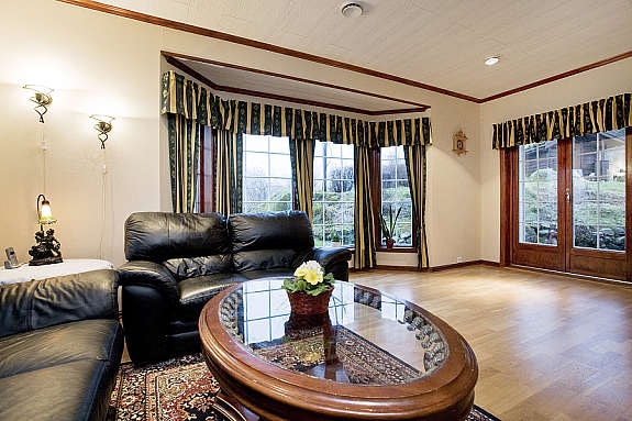 Utsikt fra stuen Galleribilde