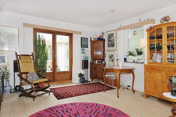 Stue m/utg vinterhage Galleribilde