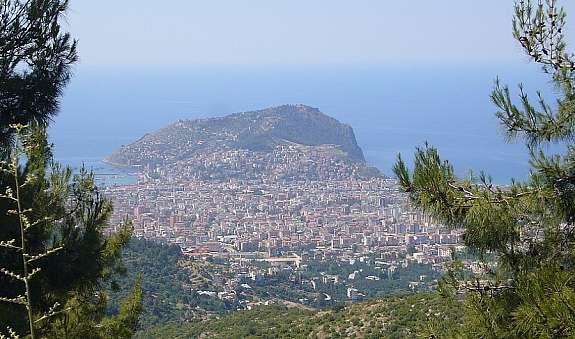 Villa DELUXE - 224 m2 med direkt utsikt over Alanya, mot havet og borgen. Galleribilde