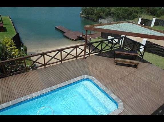 Pool på terassen Galleribilde