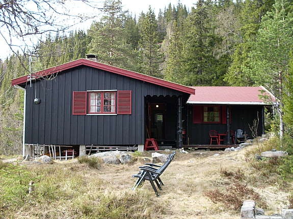 Hytte utvendig Galleribilde