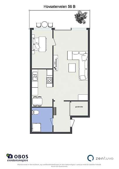 Hovseterveien 56 B - Hovseterveien 56 B - 2D Letterhead Galleribilde