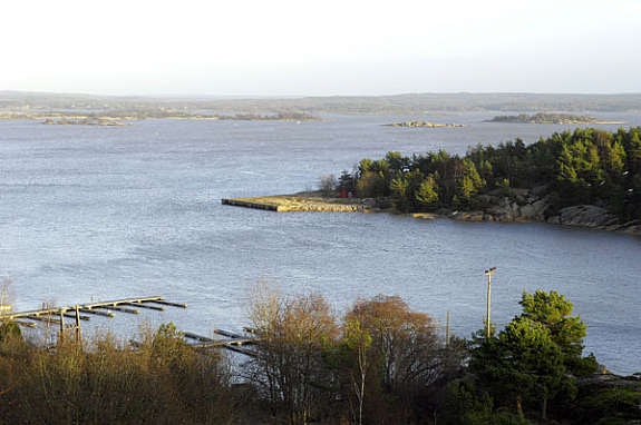 Tangodden sett fra fastlandet Galleribilde