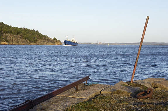 Utsikt fra brygga Galleribilde