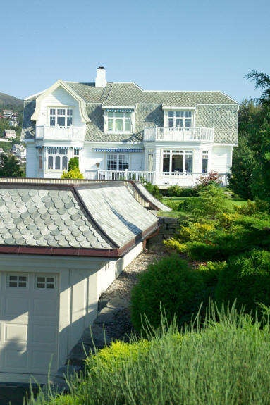 Del av garasje/fasade sørvest Galleribilde