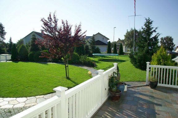 Terrasse og hage Galleribilde