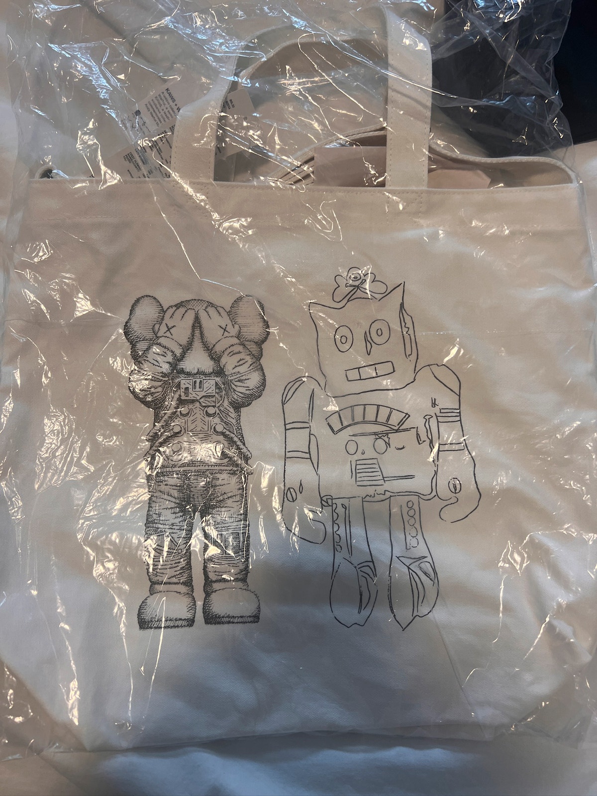 Andy Warhol Uniqlo Way Tote Bag Kaws Andy Warhol Canvas Bag Uniqlo