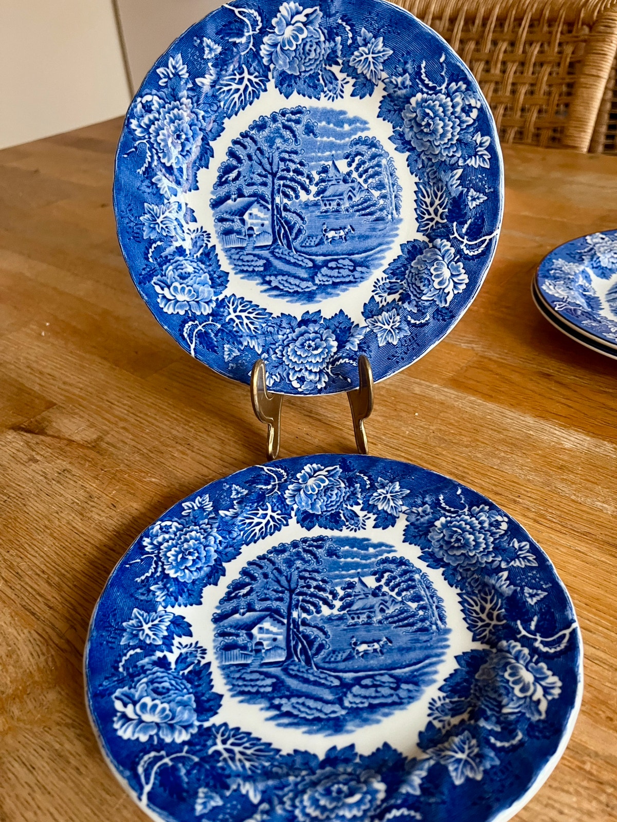 Enoch  プレート5枚セット　ヴィンテージ　イギリス製 Enoch Wood's, English Scenery, Wood's ware.Wood's Sons | FINN-torget