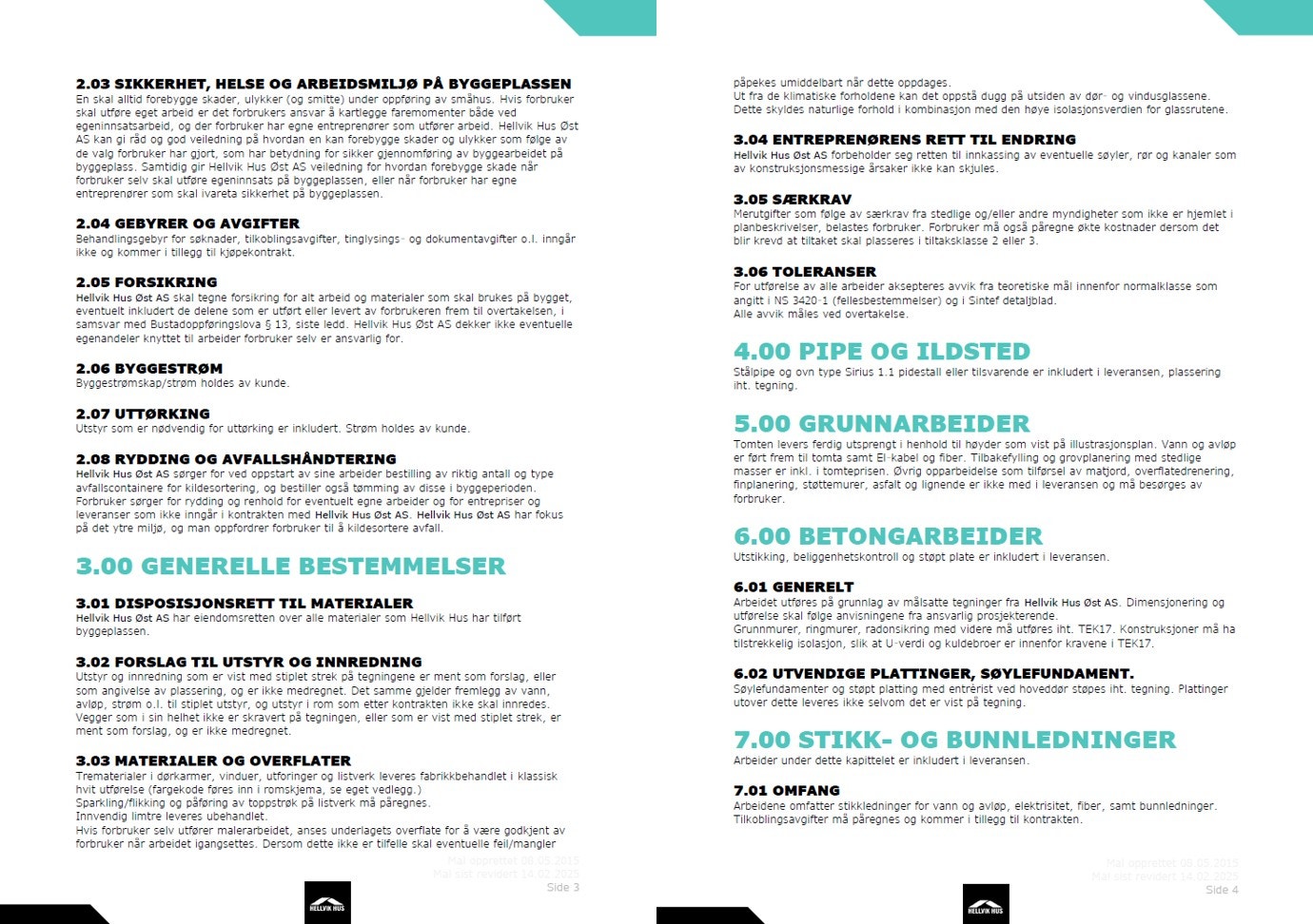 Leveransebeskrivelse- Side. 2