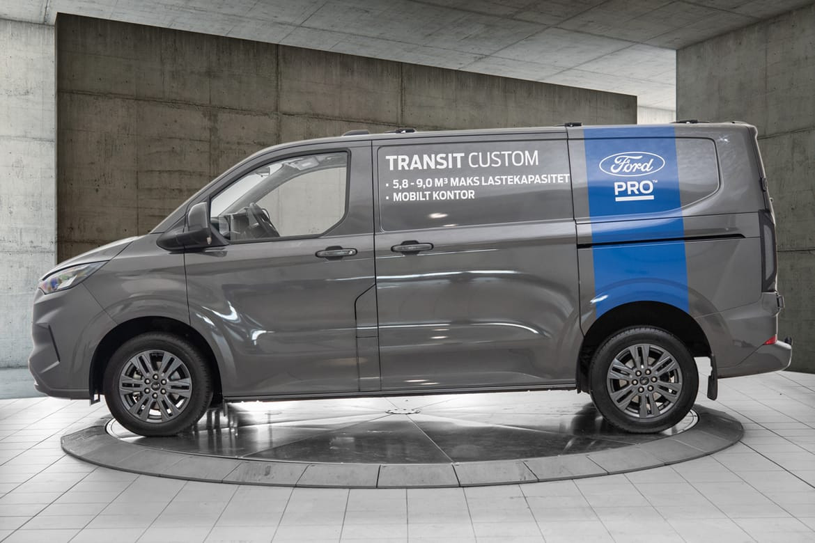 Ford Transit Custom Nye Ford Transit Custom 170hk. Limited AWD 2024mod 2