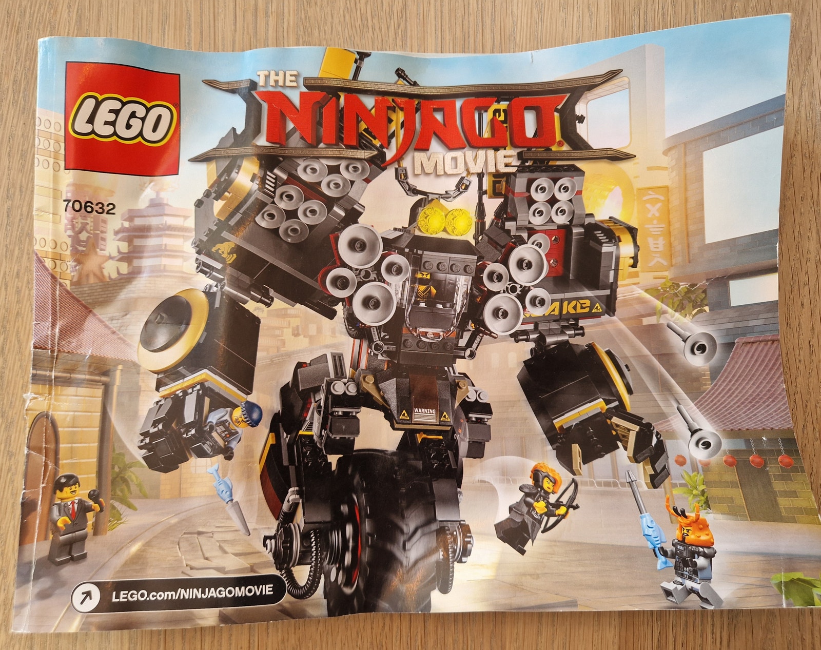 LEGO Ninjago Movie Set 70632 Quake Mech FINN-torget