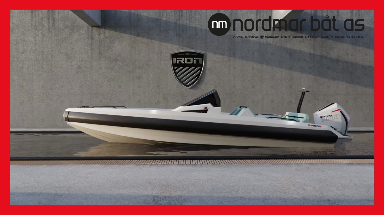 Bilde av 'IRON Boats 767 Facelift - Mercury V8 300HK - NYHET 2025'