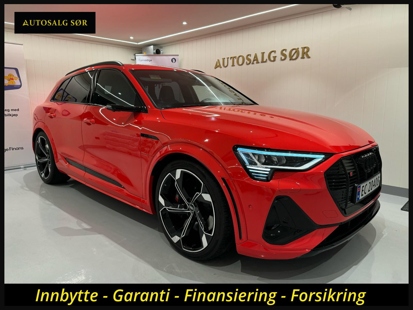 Audi e-tron 60S/Sstoler/360/Matrix/Krok/Headup/B&O/Valcona/Ambiente
