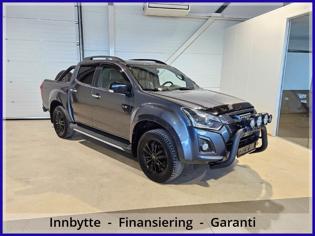Isuzu D-max LS Double Cab 1.9 163HK 4X4 I Black Edition, artic bøyl