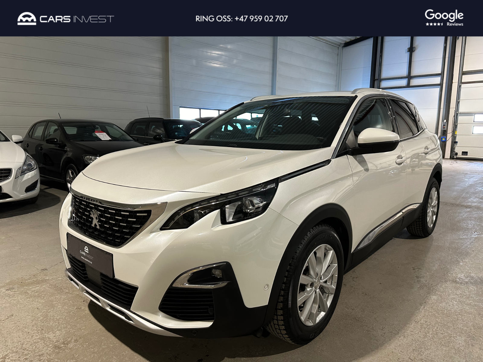 Peugeot 3008 165hk Skinn|Panoramatak|Acc|Keyless|Kamera|Eu 26/11