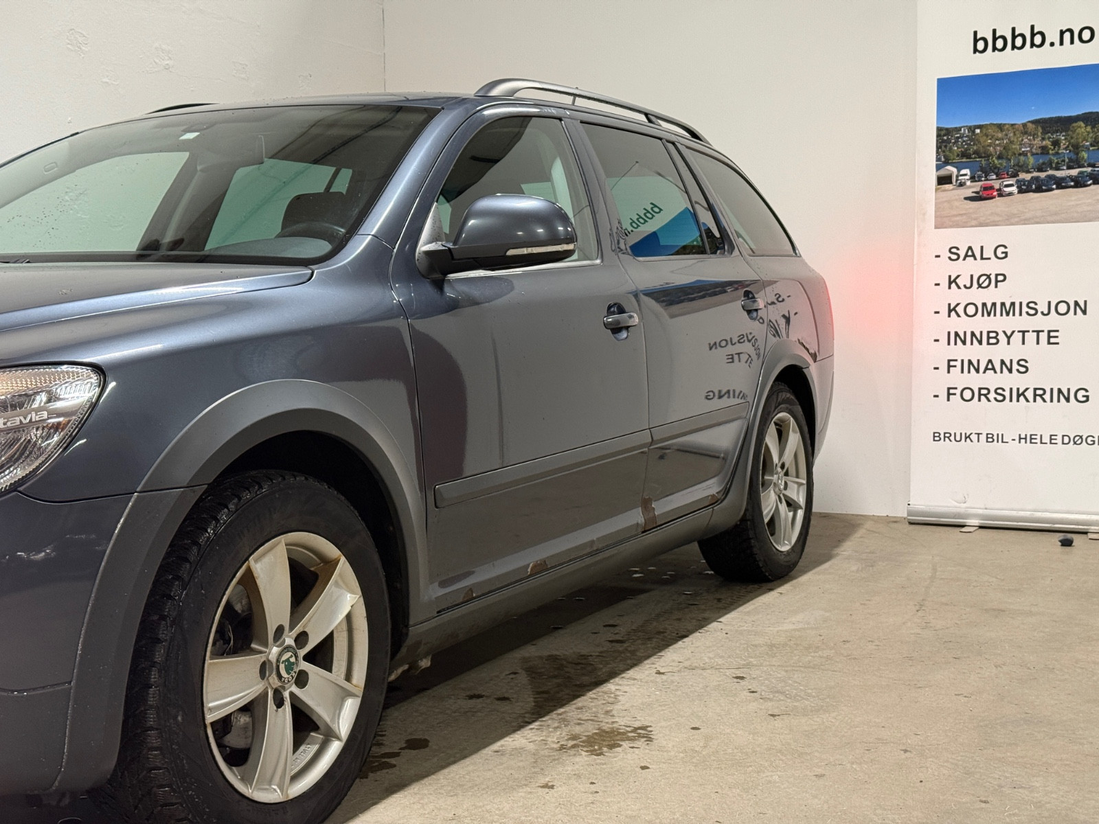Skoda Octavia Scout 2,0TD.140HK.4WD.Navi.Cruise.Full hist.Lav km.Outlet. 3
