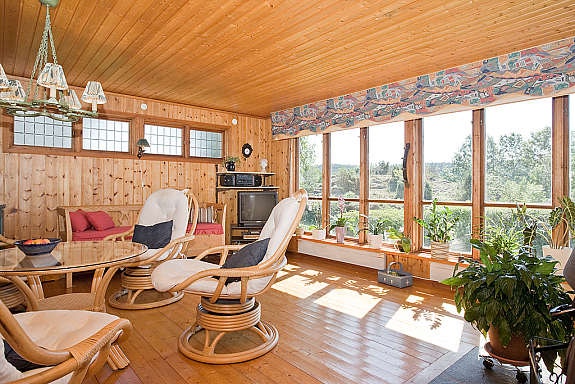 Ljust och trevligt rum Galleribilde